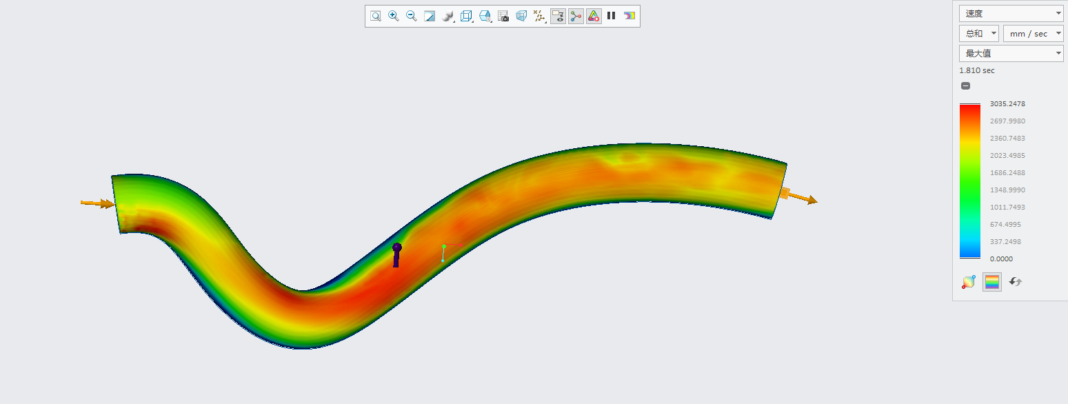 CREO7.0流体仿真功能,漂亮